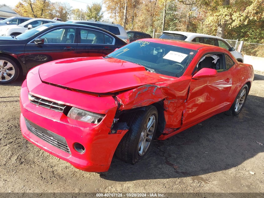 2014 CHEVROLET CAMARO VIN: 2G1FB1E35E9324838