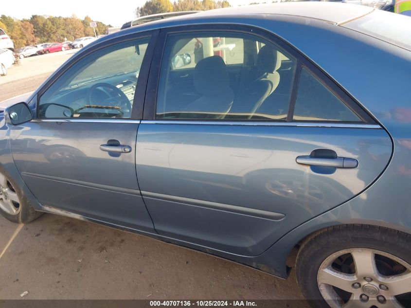 2003 Toyota Camry Se V6 VIN: 4T1BF30K53U560034 Lot: 40707136