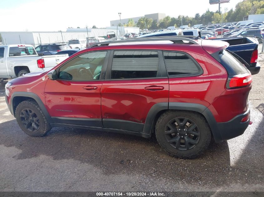 2015 Jeep Cherokee Trailhawk VIN: 1C4PJMBS8FW609778 Lot: 40707154