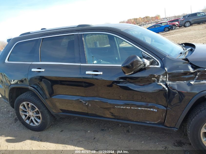 2014 Jeep Grand Cherokee Limited VIN: 1C4RJFBG7EC506223 Lot: 40707169