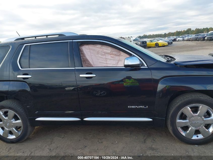 2014 GMC Terrain Denali VIN: 2GKFLZE37E6299529 Lot: 40707184