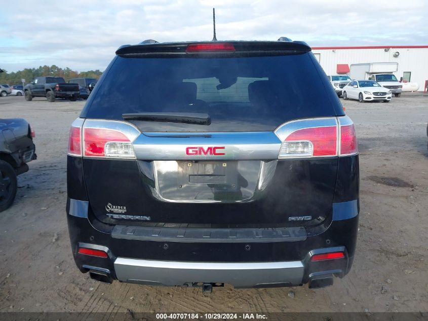 2014 GMC Terrain Denali VIN: 2GKFLZE37E6299529 Lot: 40707184