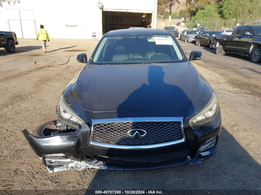 2015 Infiniti Q50 VIN: JN1BV7AP8FM351855 Lot: 40707200