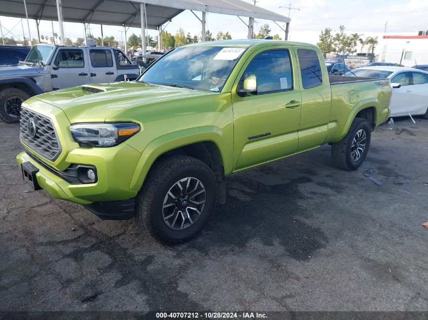 VIN 3TYSZ5ANXPT131454 2023 Toyota Tacoma, Access Ca... no.2