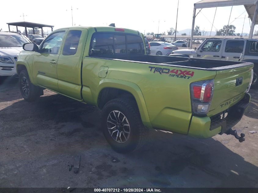 VIN 3TYSZ5ANXPT131454 2023 Toyota Tacoma, Access Ca... no.3