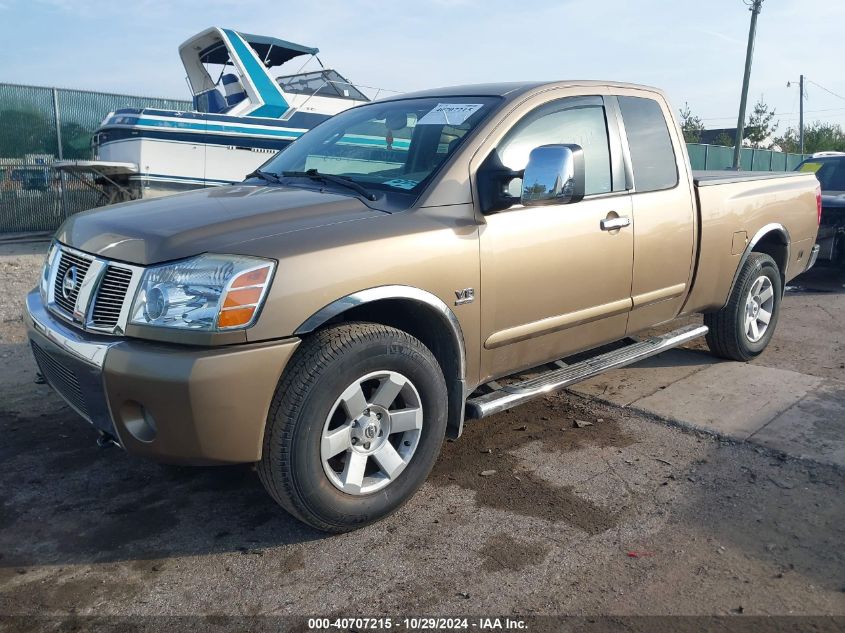 2004 Nissan Titan Le VIN: 1N6AA06B04N570323 Lot: 40707215