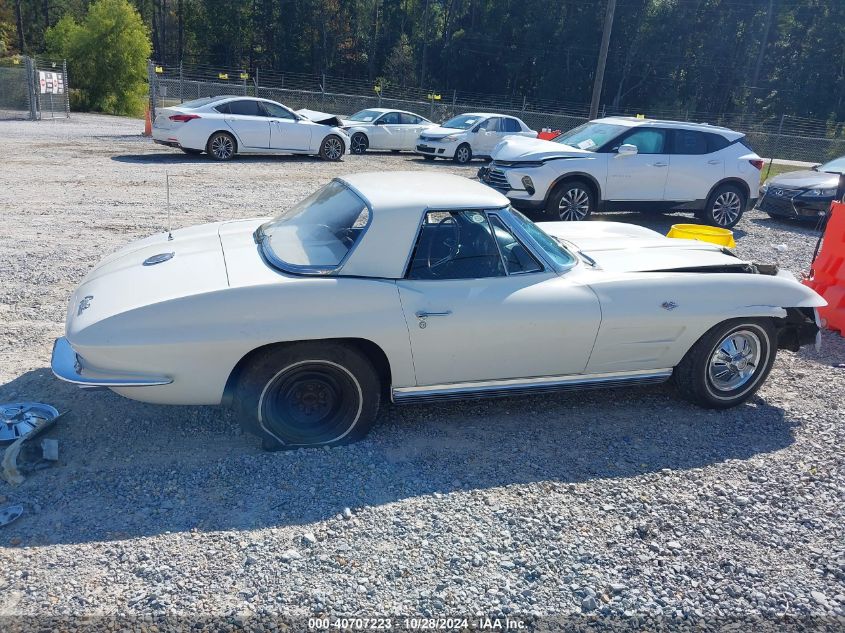 1964 Chevrolet Corvette VIN: 40867S114310 Lot: 40707223