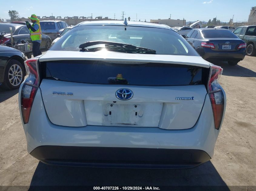 2016 Toyota Prius Four VIN: JTDKARFU0G3521071 Lot: 40707226