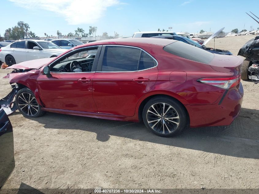 2018 Toyota Camry Se VIN: 4T1B11HK5JU521612 Lot: 40707236