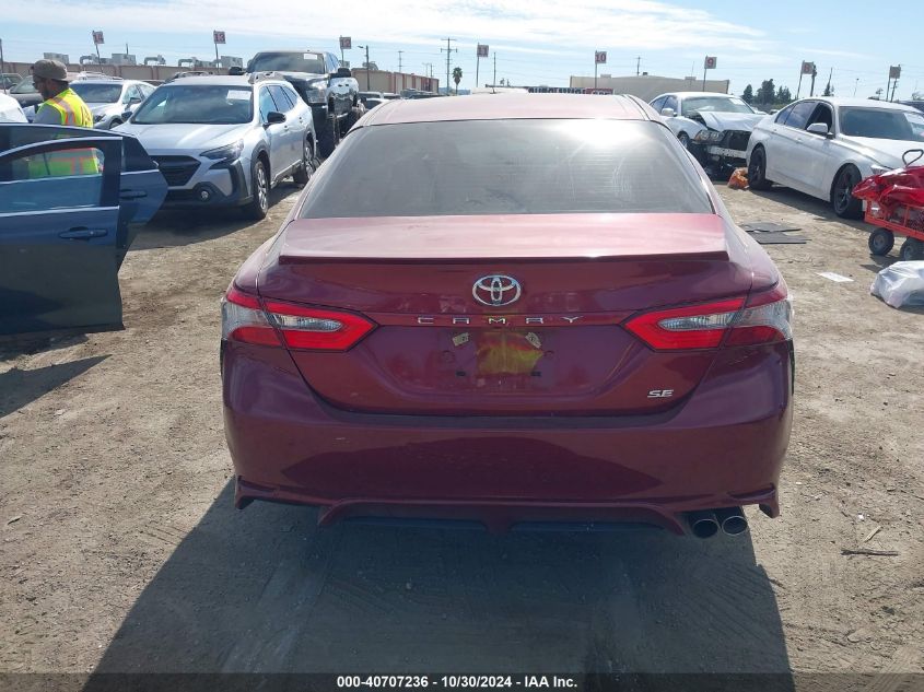 2018 Toyota Camry Se VIN: 4T1B11HK5JU521612 Lot: 40707236