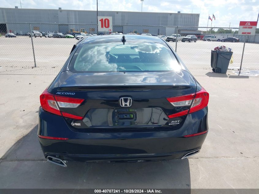 2018 Honda Accord Touring 2.0T VIN: 1HGCV2F90JA008855 Lot: 40707241