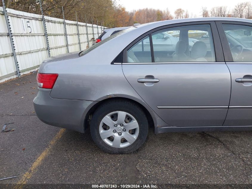 2008 Hyundai Sonata VIN: 5NPEC46C08H305678 Lot: 40707243