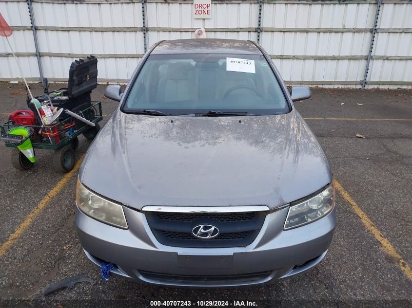 2008 Hyundai Sonata VIN: 5NPEC46C08H305678 Lot: 40707243