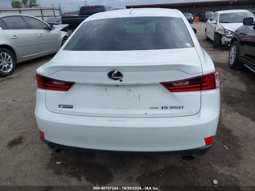 2015 Lexus Is 350 VIN: JTHCE1D26F5009196 Lot: 40707244