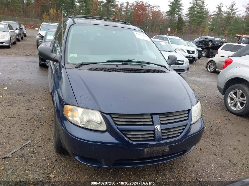 2006 Dodge Caravan Sxt VIN: 1D4GP45R36B502123 Lot: 40707250