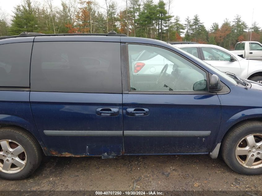 2006 Dodge Caravan Sxt VIN: 1D4GP45R36B502123 Lot: 40707250