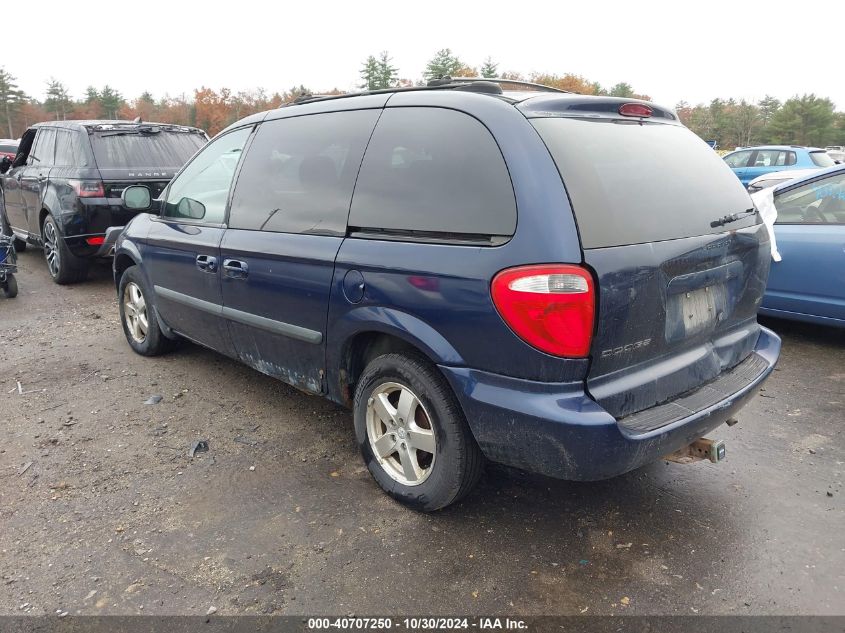 2006 Dodge Caravan Sxt VIN: 1D4GP45R36B502123 Lot: 40707250