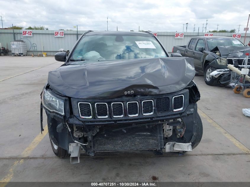 2018 Jeep Compass Latitude 4X4 VIN: 3C4NJDBB0JT308038 Lot: 40707251