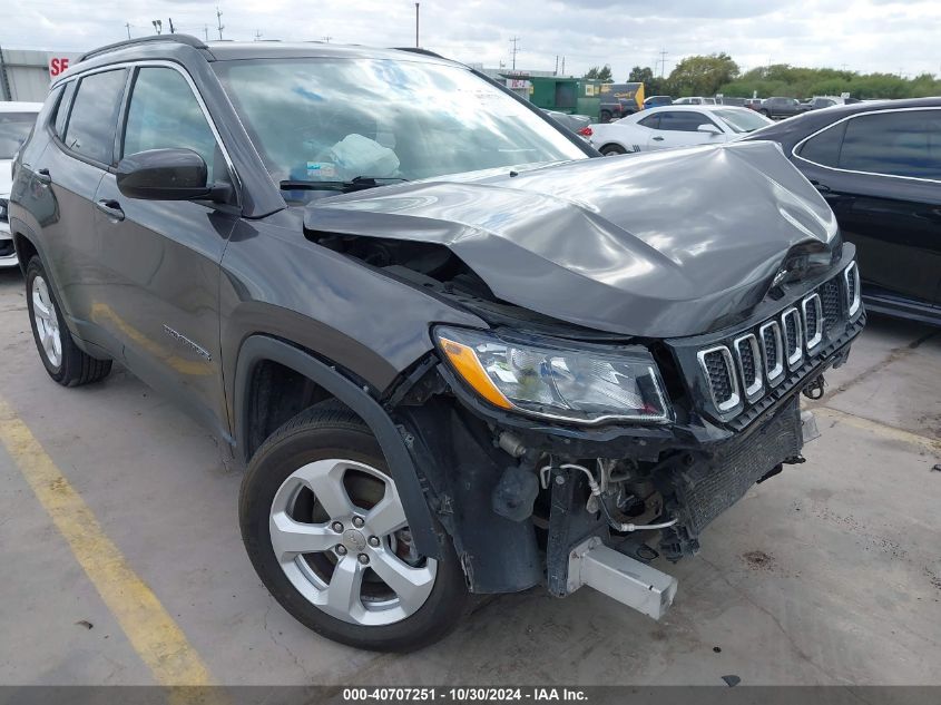 2018 Jeep Compass Latitude 4X4 VIN: 3C4NJDBB0JT308038 Lot: 40707251