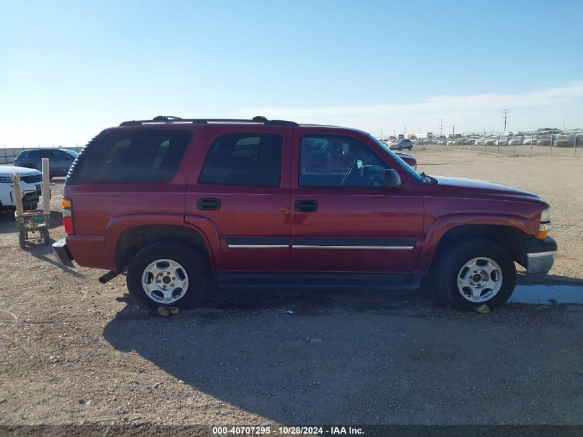 2004 Chevrolet Tahoe Ls VIN: 1GNEK13Z14R211572 Lot: 40707295