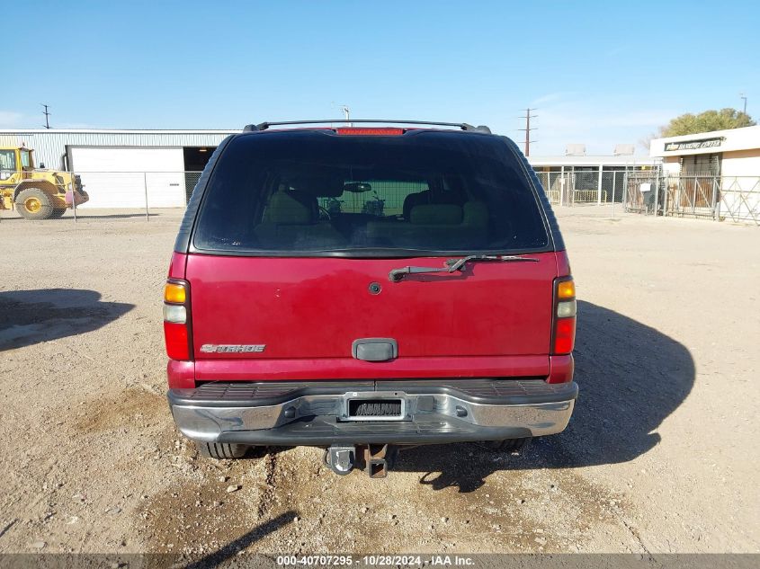 2004 Chevrolet Tahoe Ls VIN: 1GNEK13Z14R211572 Lot: 40707295