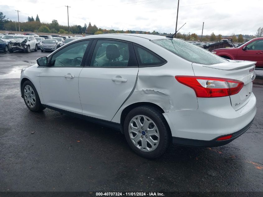 2012 Ford Focus Se VIN: 1FAHP3F29CL263105 Lot: 40707324