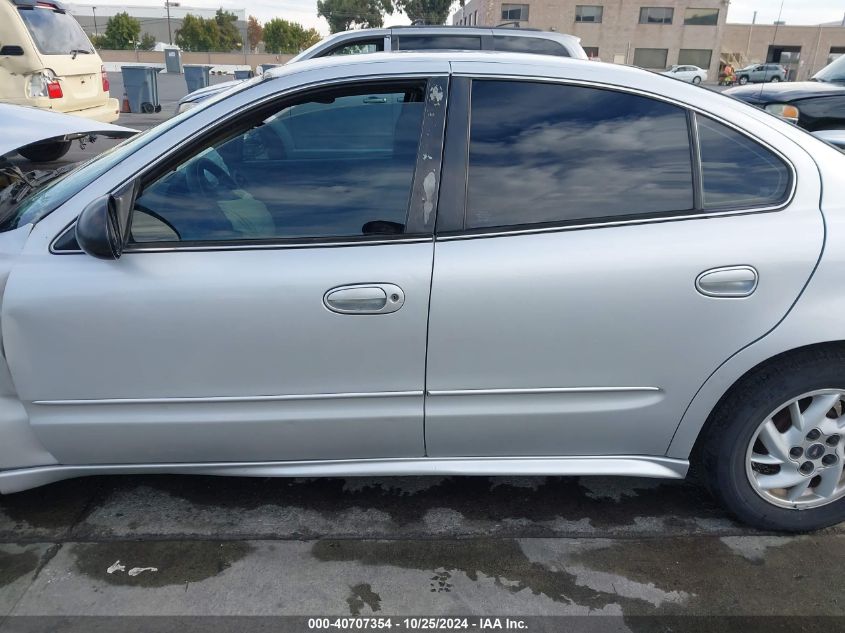 2003 Pontiac Grand Am Se1 VIN: 1G2NF52F03C207241 Lot: 40707354