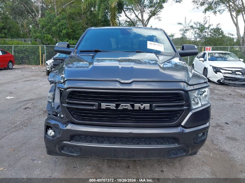 2019 Ram 1500 Big Horn/Lone Star 4X2 5'7 Box VIN: 1C6RREFT4KN628653 Lot: 40707372