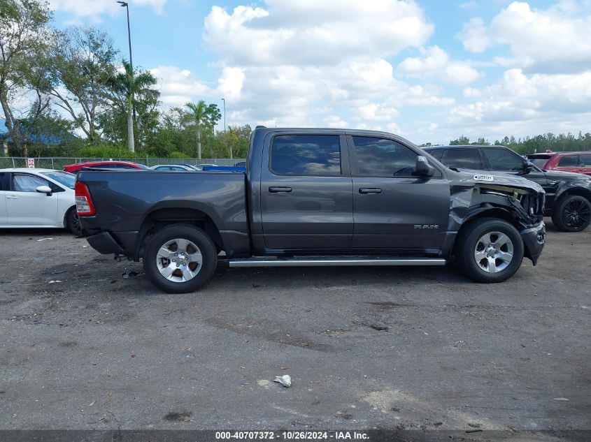 2019 Ram 1500 Big Horn/Lone Star 4X2 5'7 Box VIN: 1C6RREFT4KN628653 Lot: 40707372