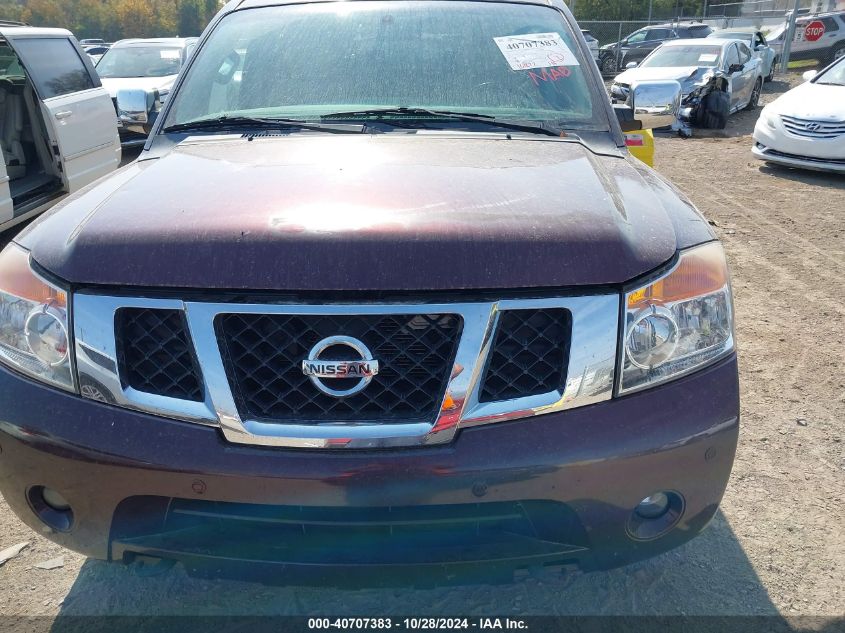 2013 Nissan Armada Platinum VIN: 5N1AA0NE7DN612450 Lot: 40707383