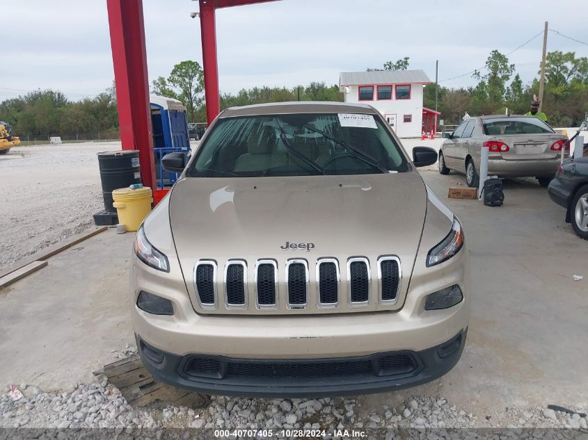 2015 Jeep Cherokee Sport VIN: 1C4PJLABXFW720991 Lot: 40707405