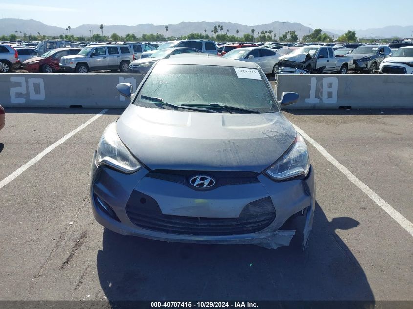 2017 Hyundai Veloster VIN: KMHTC6AD6HU311151 Lot: 40707415