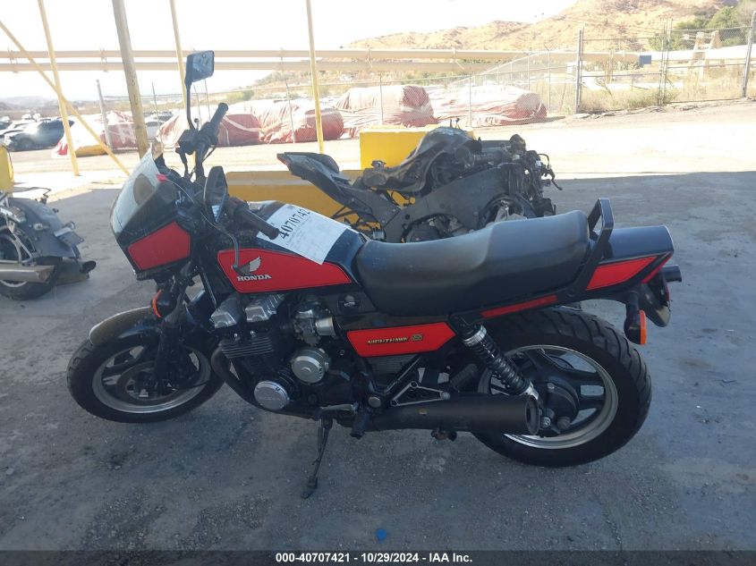 1984 Honda Cb700 Sc VIN: JH2RC2012EM001290 Lot: 40707421