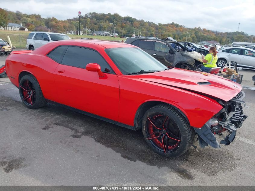 VIN 2C3CDZAG9JH276583 2018 Dodge Challenger, Sxt no.1