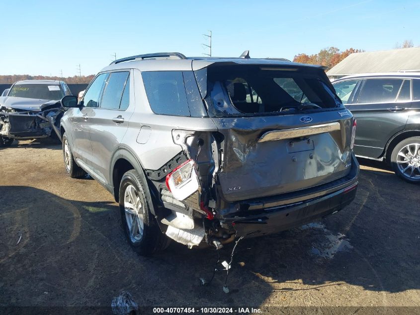 2022 Ford Explorer Xlt VIN: 1FMSK8DH0NGA19238 Lot: 40707454