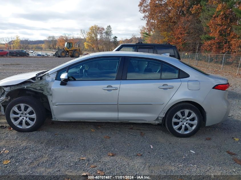 2021 Toyota Corolla Le VIN: 5YFEPMAE3MP225723 Lot: 40707487