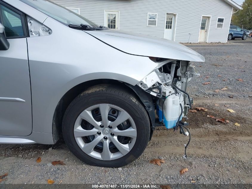 2021 Toyota Corolla Le VIN: 5YFEPMAE3MP225723 Lot: 40707487