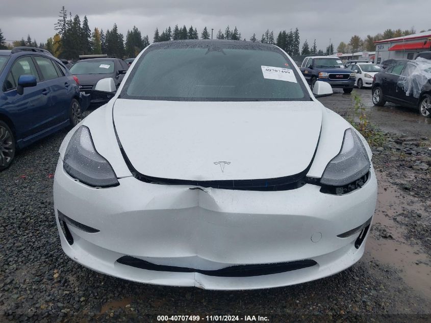 2023 Tesla Model 3 Rear-Wheel Drive VIN: 5YJ3E1EA6PF506465 Lot: 40707499