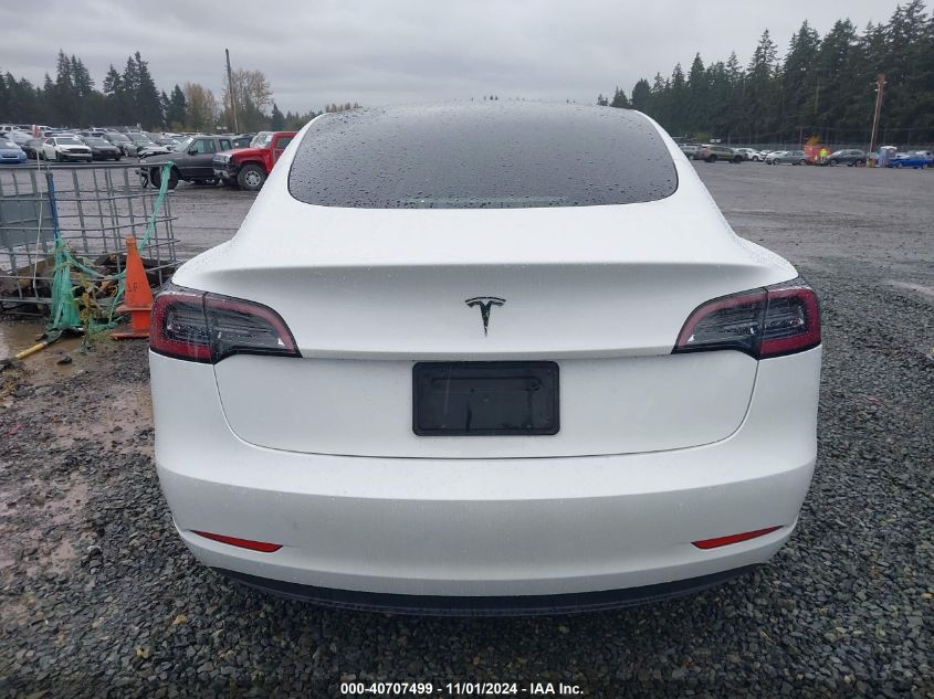 2023 Tesla Model 3 Rear-Wheel Drive VIN: 5YJ3E1EA6PF506465 Lot: 40707499