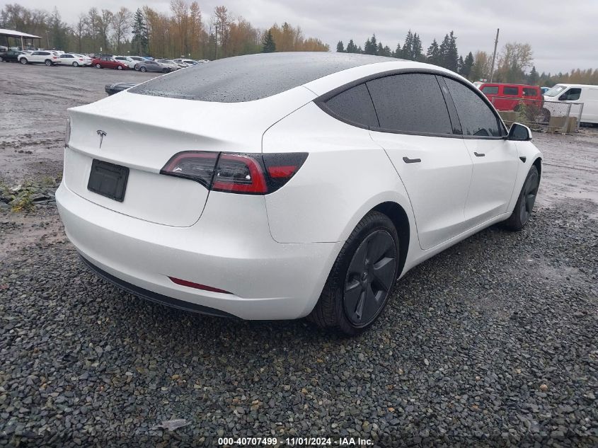 VIN 5YJ3E1EA6PF506465 2023 Tesla Model 3, Rear-Whee... no.4