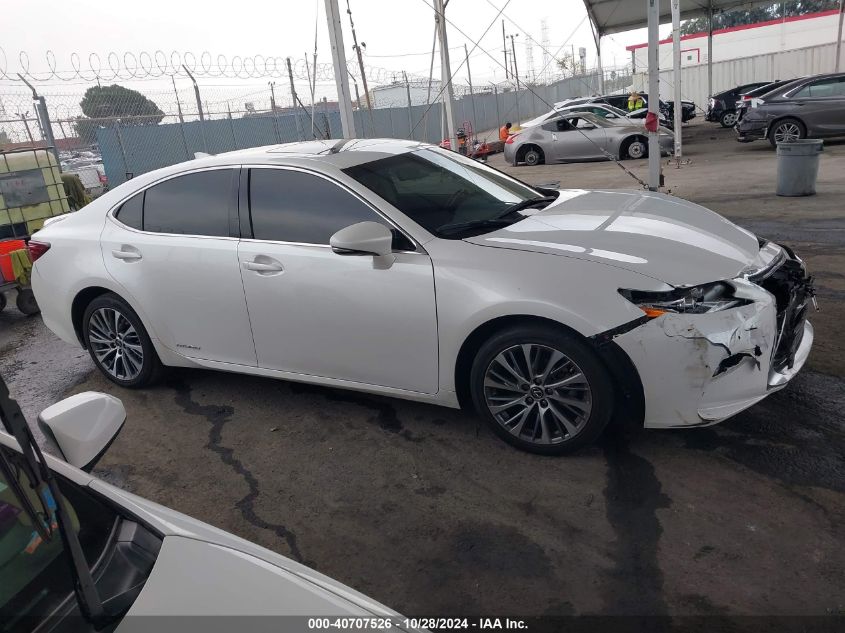 2017 Lexus Es 300H VIN: JTHBW1GG4H2139451 Lot: 40707526