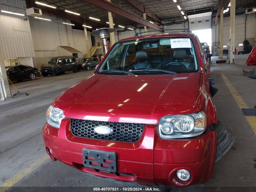 2007 Ford Escape Limited VIN: 1FMYU94127KA43943 Lot: 40707531