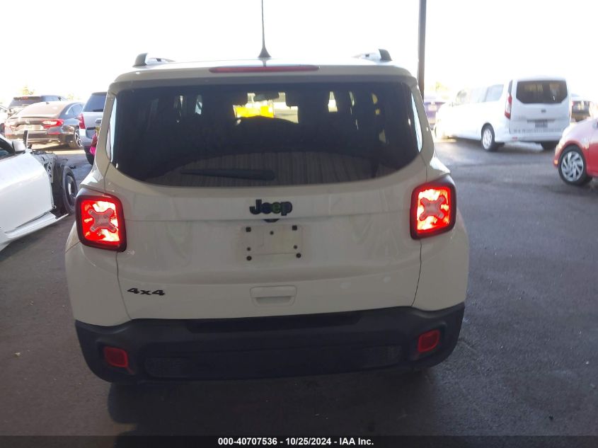 2021 Jeep Renegade Upland 4X4 VIN: ZACNJDAB7MPM27375 Lot: 40707536