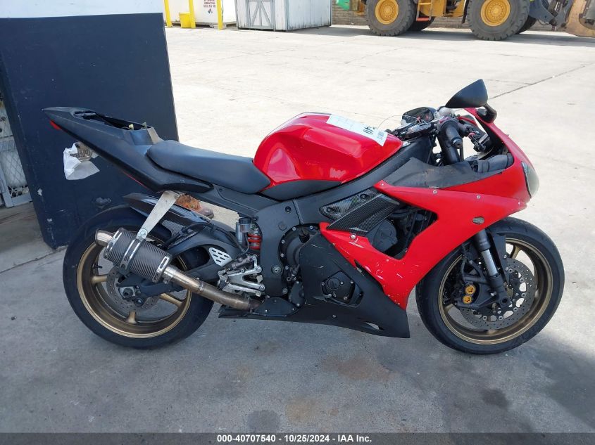 2005 Yamaha Yzfr6 L VIN: JYARJ06Y05A005326 Lot: 40707540