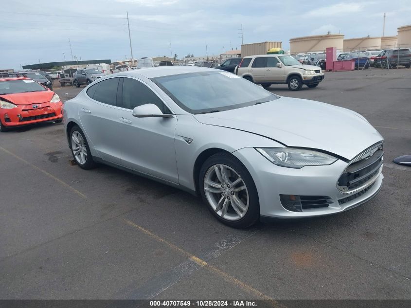 VIN 5YJSA1AC3DFP10537 2013 TESLA MODEL S no.1