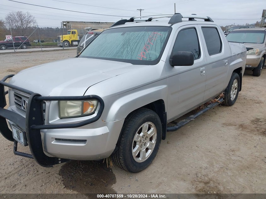 2006 HONDA RIDGELINE VIN: 2HJYK16556H533189