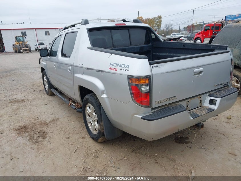 2006 HONDA RIDGELINE VIN: 2HJYK16556H533189