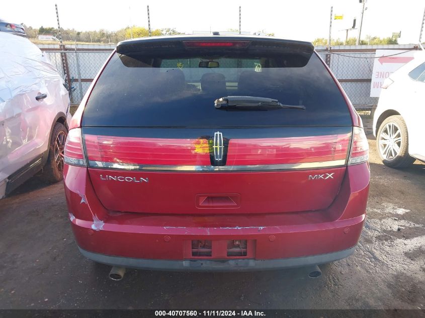 2008 Lincoln Mkx VIN: 2LMDU68C88BJ10411 Lot: 40707560