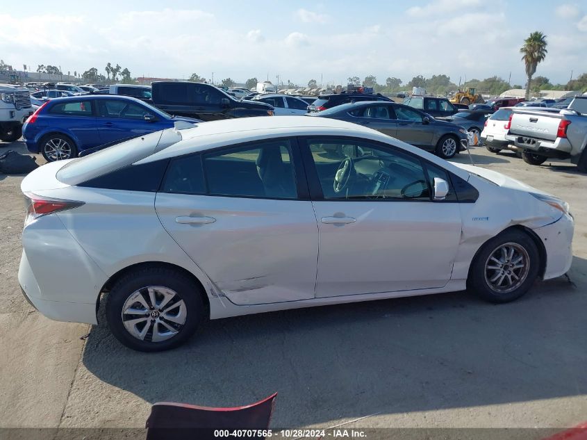 2018 Toyota Prius Two VIN: JTDKBRFU7J3600032 Lot: 40707565