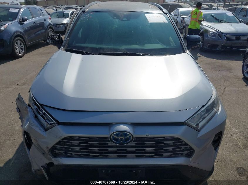 2019 Toyota Rav4 Hybrid Xse VIN: JTMEWRFV7KJ022912 Lot: 40707568